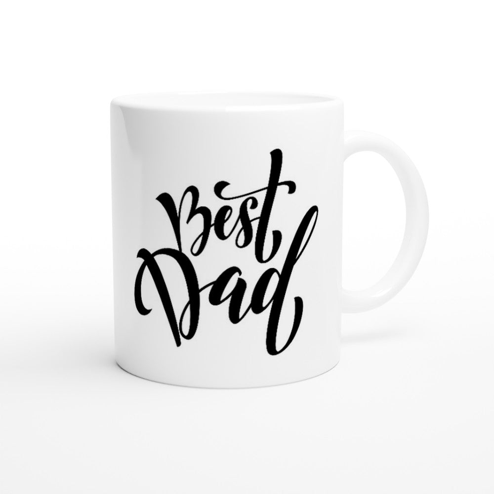 Picture of Best Dad mug on a white background