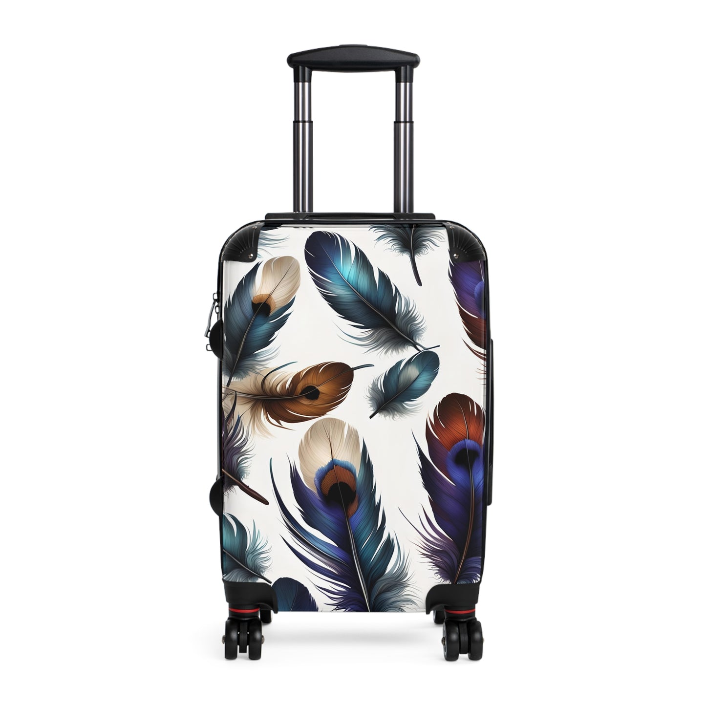 Fabulous Feathers Travel themed Suitcase in Large, Medium and Small