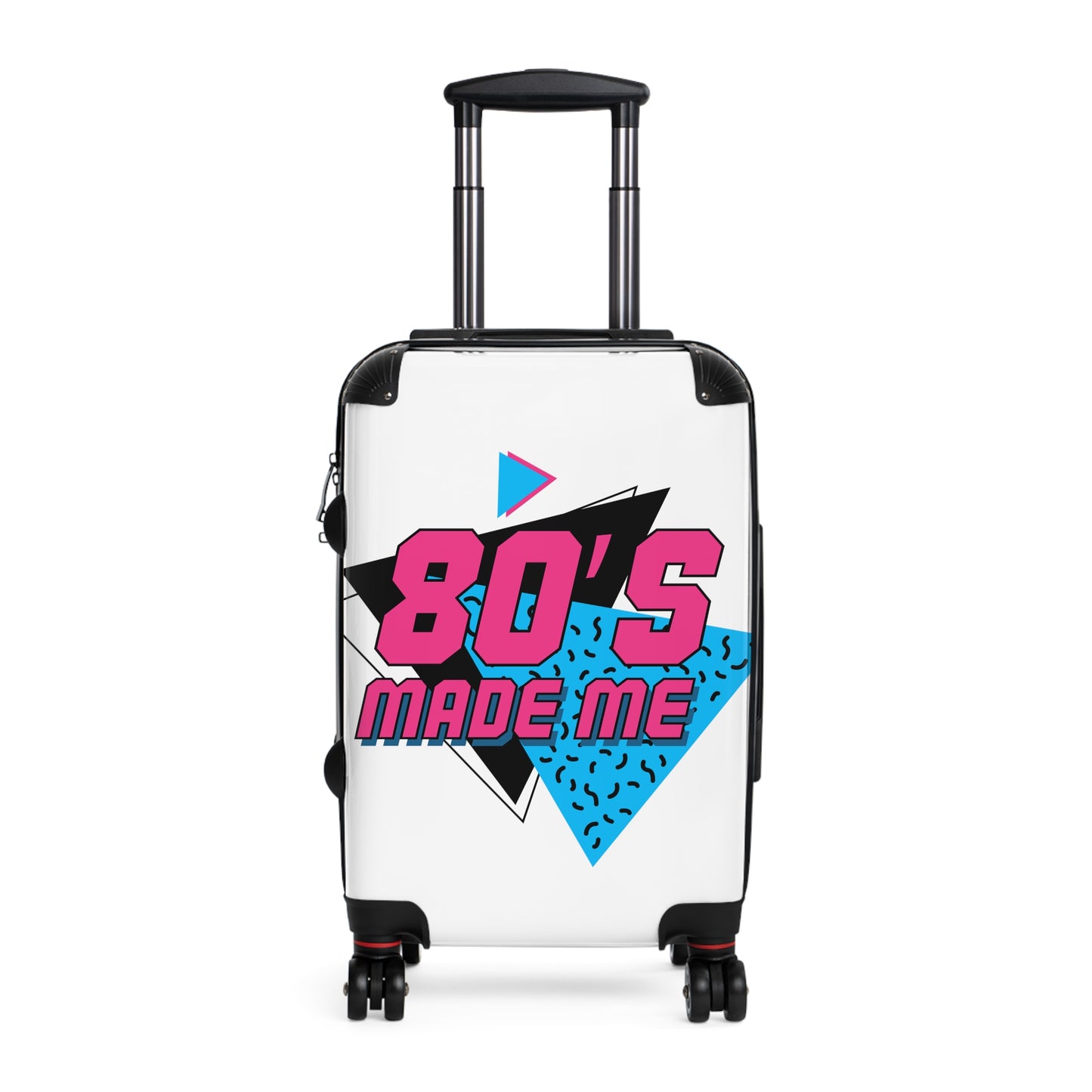 Fun 80's themed Suitcase in Large, Medium and Small