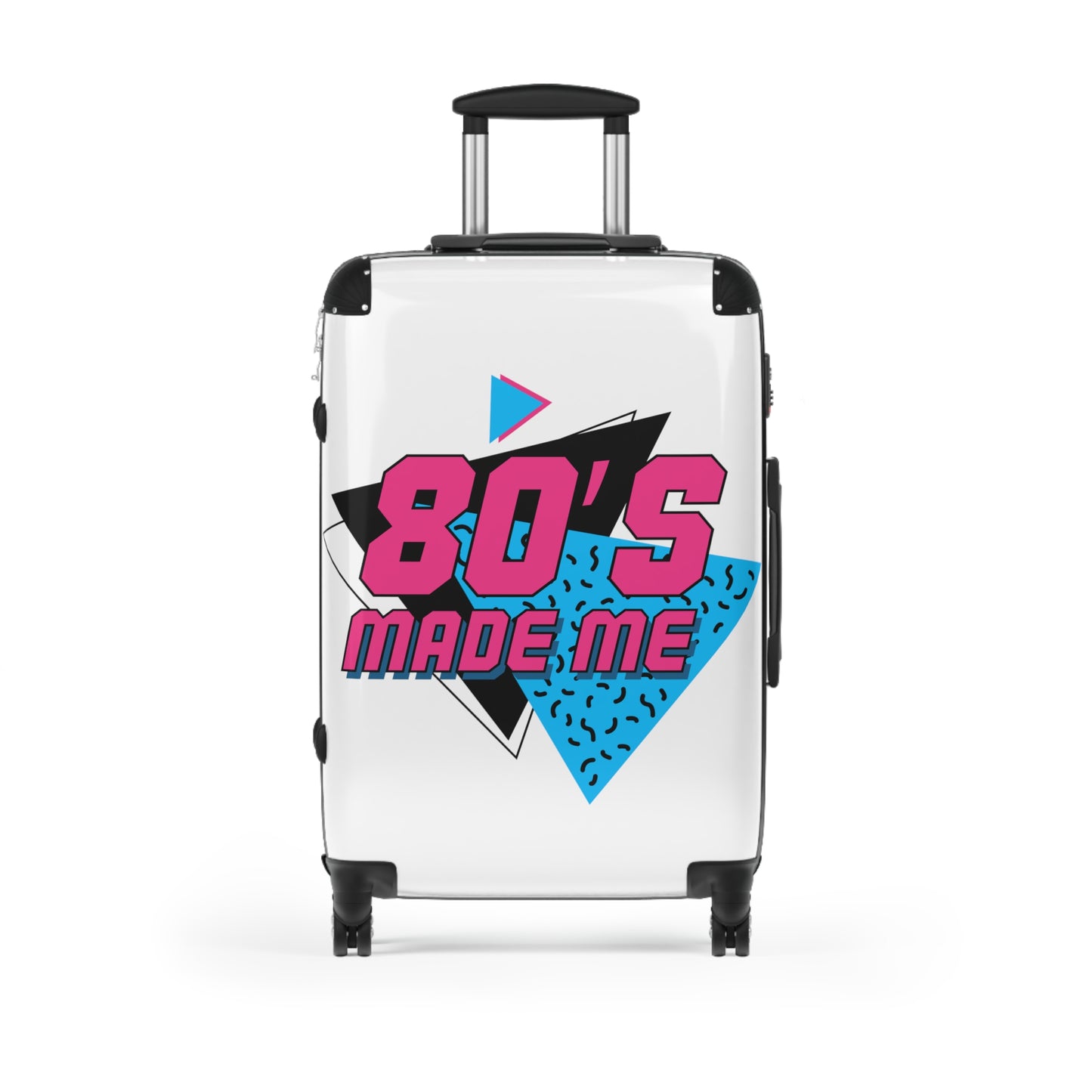 Fun 80's themed Suitcase in Large, Medium and Small